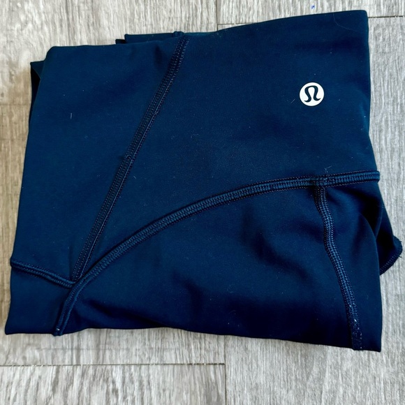 Lululemon Navy Blue Activewear Pants SZ:4 - Picture 2 of 8